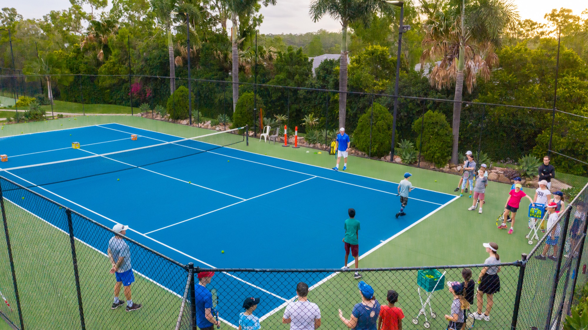 Holiday tennis clinic